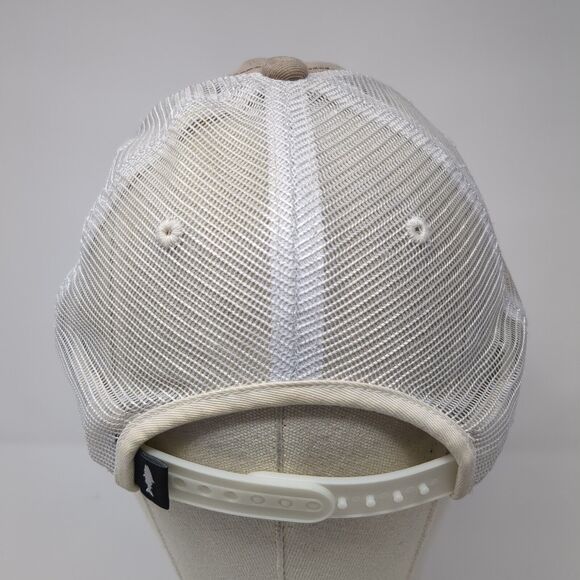 Idaho Fish Snapback Mesh Back Trucker Hat Tan One Size RepYourWater - Picture 5 of 7